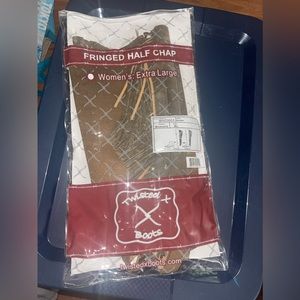 Women’s Fringed Half Chaps